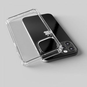 pro iphone 12 případ, hot sals 2mm nárazuvzdorné brnění transparentní čiré tpu pouzdro na telefon pro iphone se do 11 12 pro max 2020 pouzdro měkké